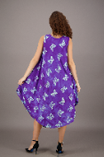Butterfly Print Tie Dye Resort Dress 17143