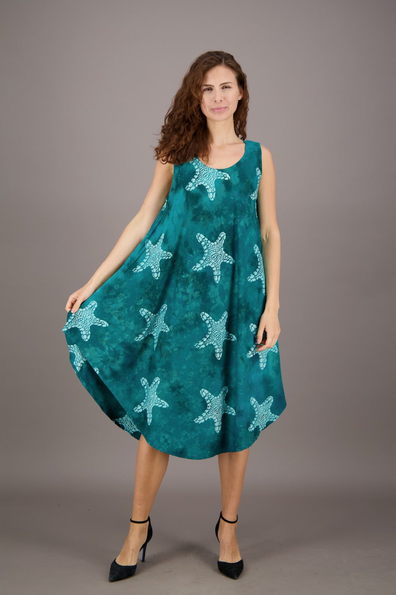 Starfish Pattern Beach Dress 17148