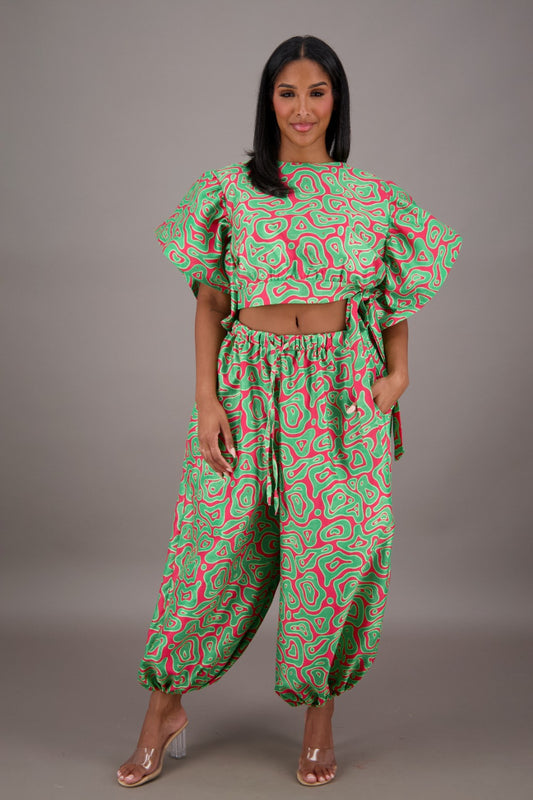 Vibrant Maze Two Piece Set APS-25078-B087