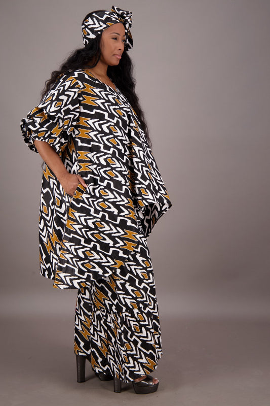 african print dresses Olori Multicoloured Dress