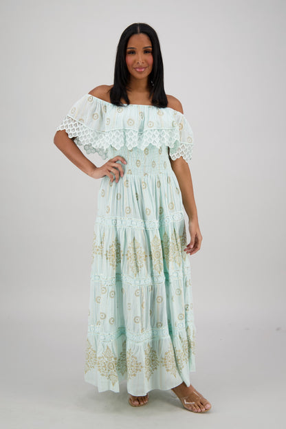 Lunara Smocked Summer Dress 24993