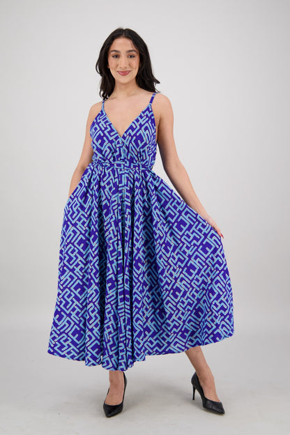 The Zaria Maxi Dress - Labyrinth AB-16111