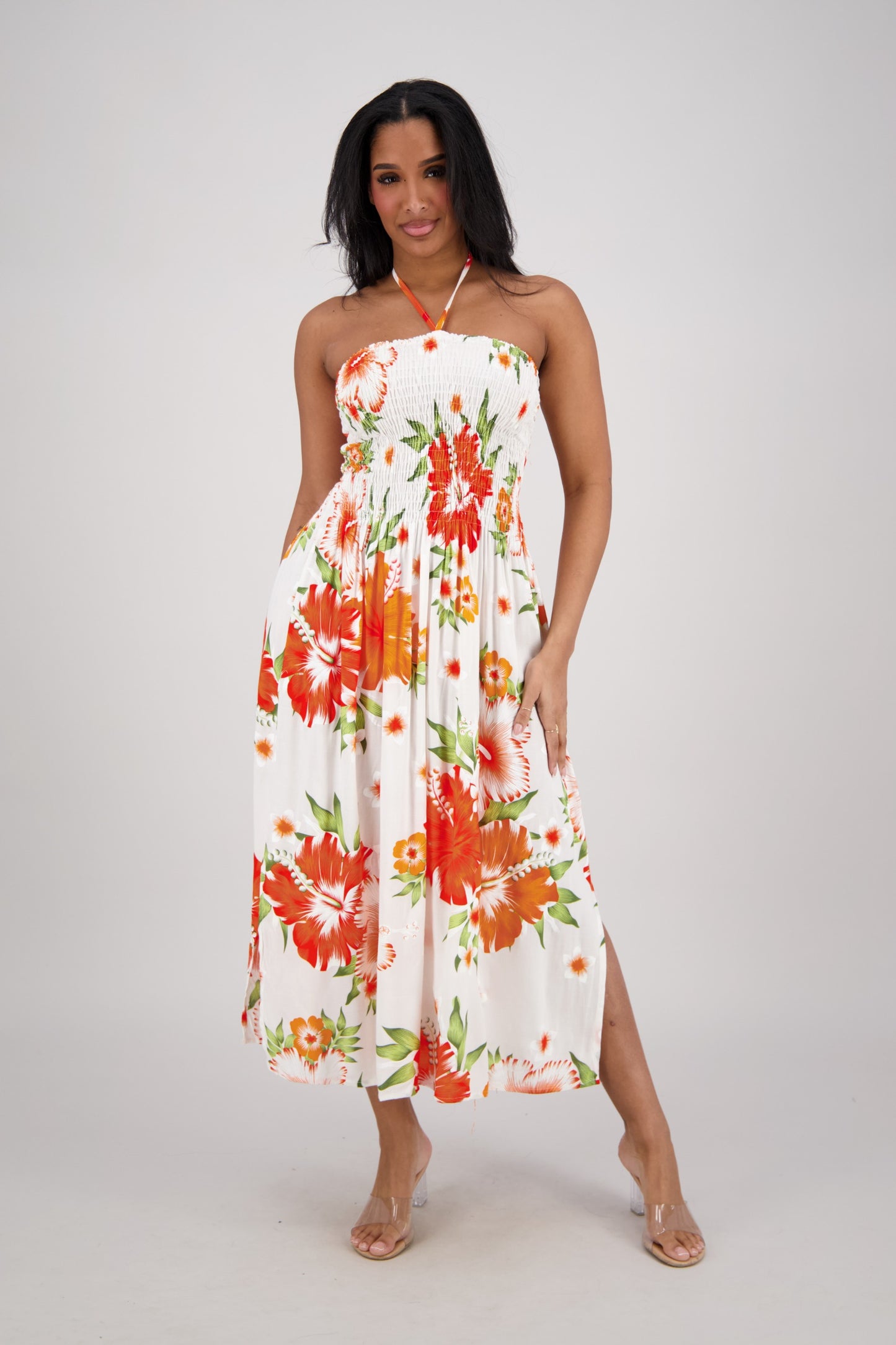 Lagoon Breeze Tube Dress TH-2096