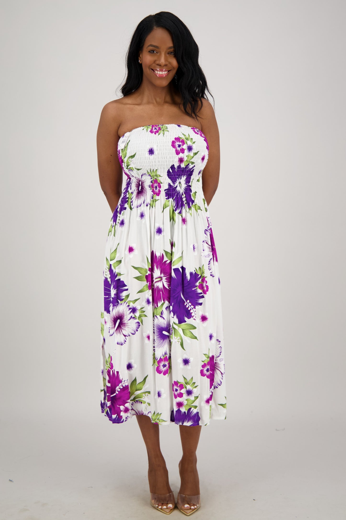 Lagoon Breeze Tube Dress TH-2096