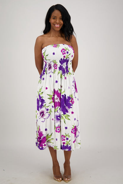 Lagoon Breeze Tube Dress TH-2096