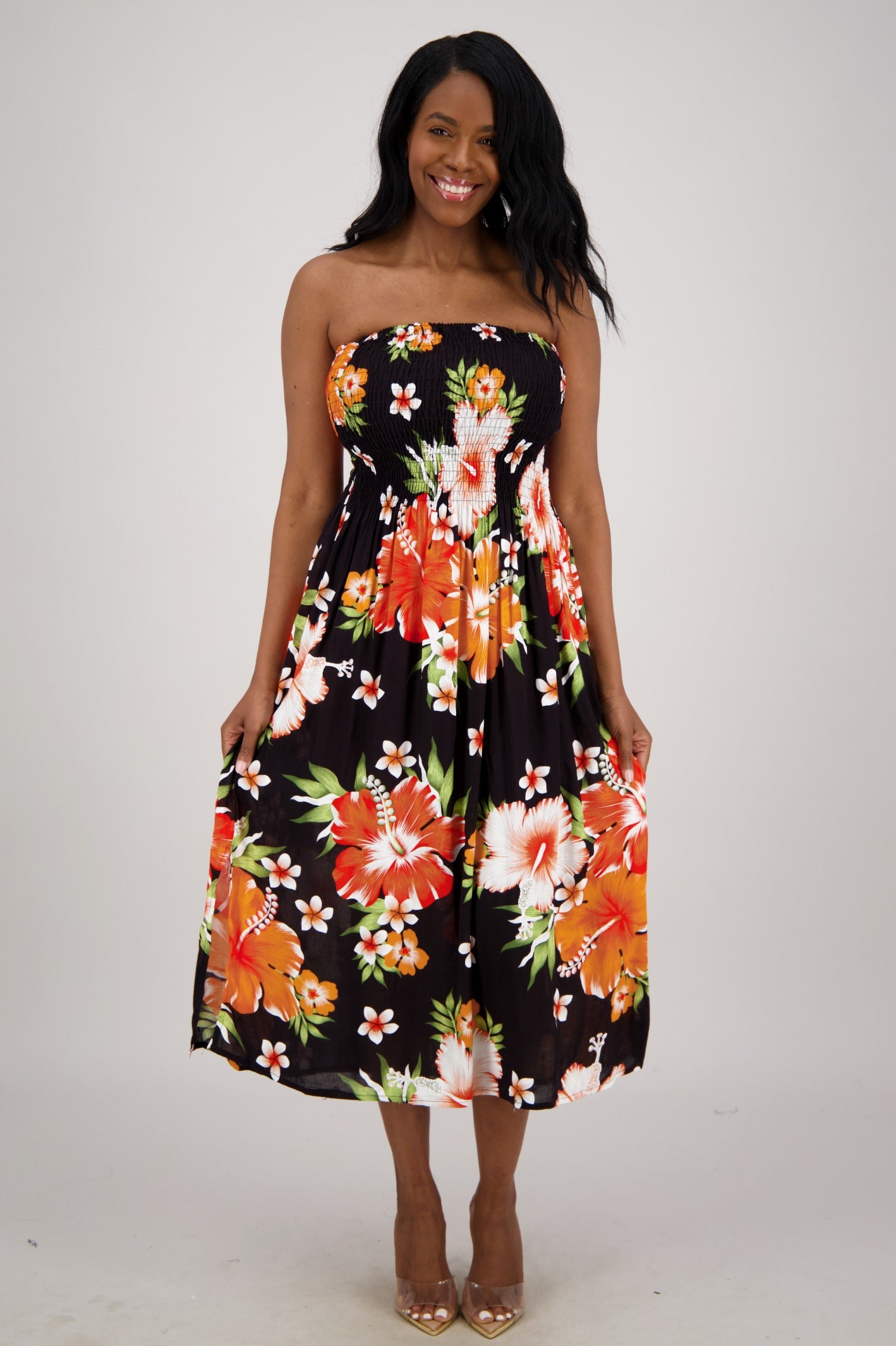 Lagoon Breeze Tube Dress TH-2096