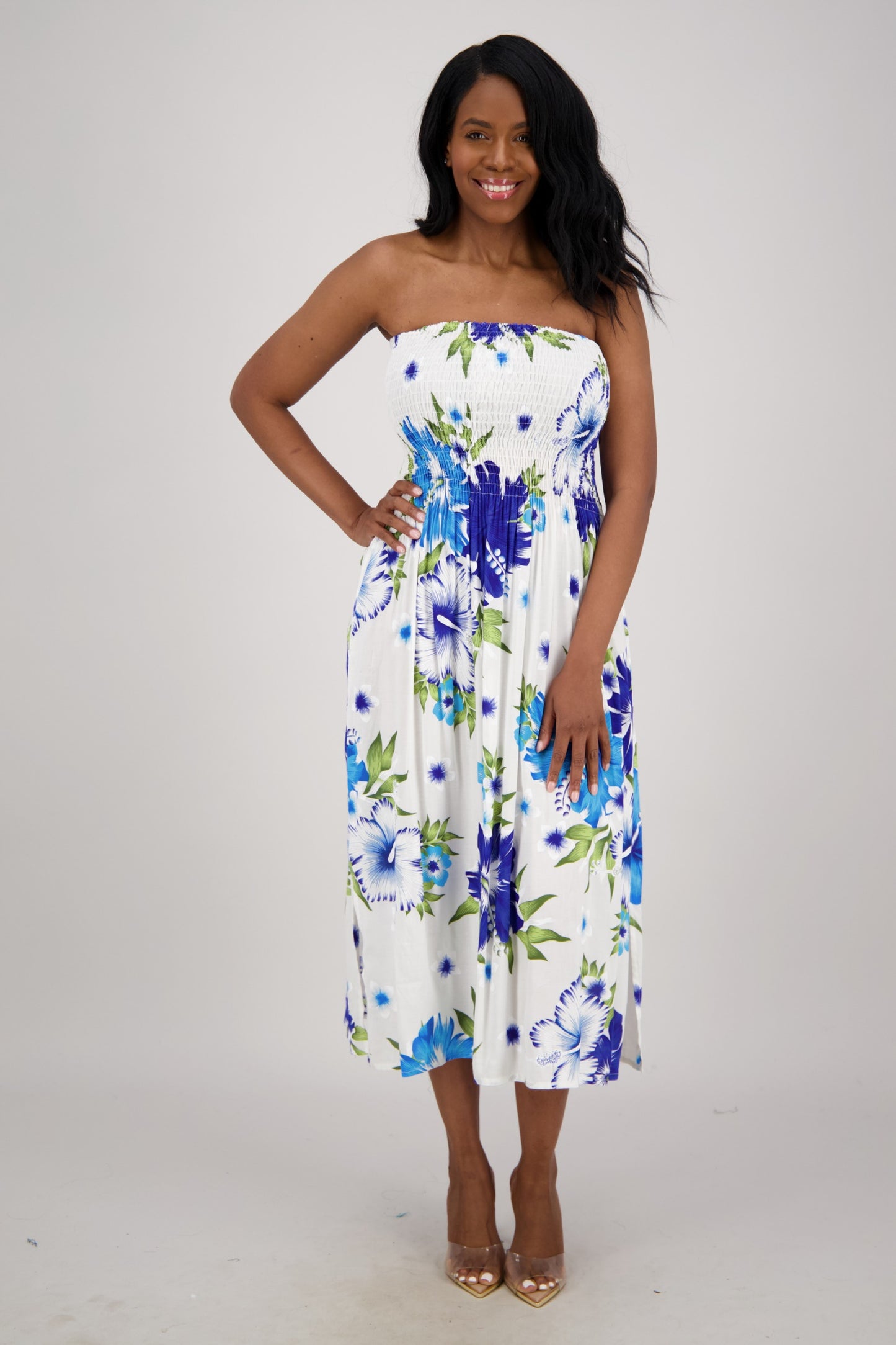 Lagoon Breeze Tube Dress TH-2096