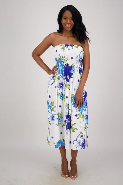 Lagoon Breeze Tube Dress TH-2096