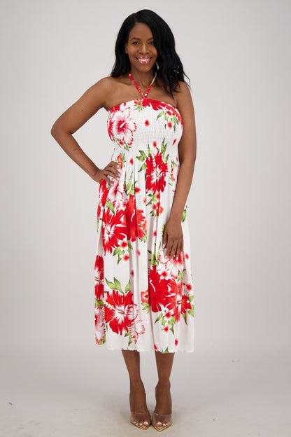 Lagoon Breeze Tube Dress TH-2096