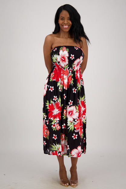 Lagoon Breeze Tube Dress TH-2096