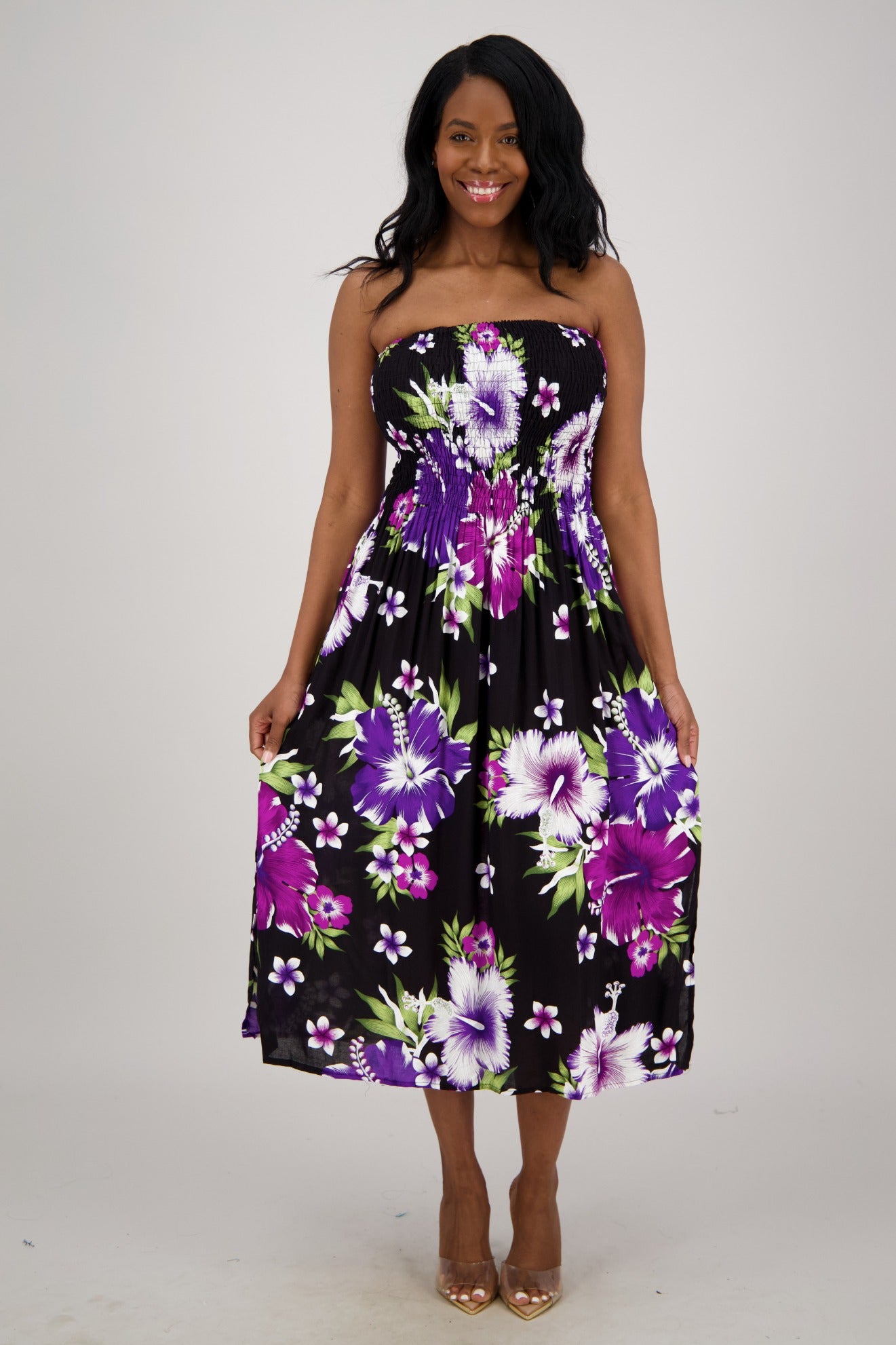 Lagoon Breeze Tube Dress TH-2096