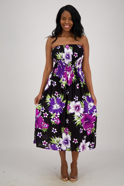 Lagoon Breeze Tube Dress TH-2096