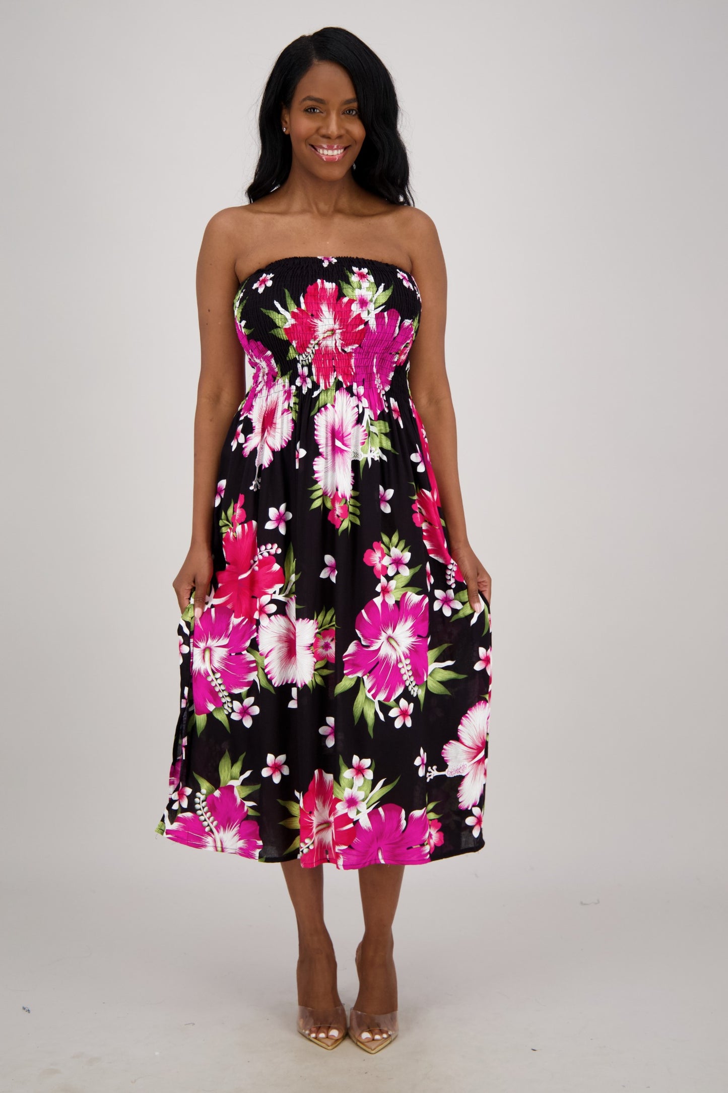 Lagoon Breeze Tube Dress TH-2096