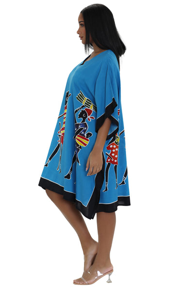 African Tribal Print One Size Kaftan KAF-1024