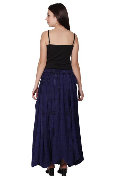Acid Wash Skirt 13224 - Advance Apparels Inc