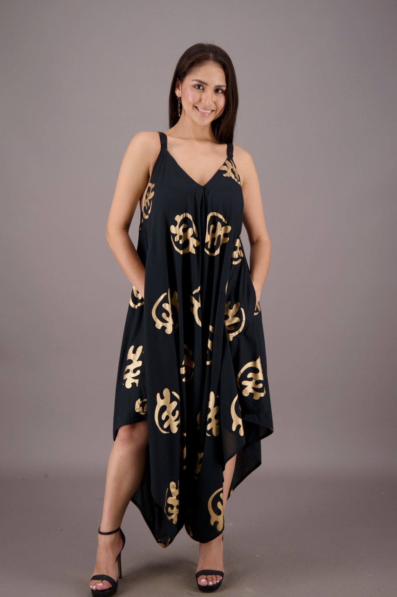 Adinkra Print Jumper JP - 24432 - Advance Apparels Inc
