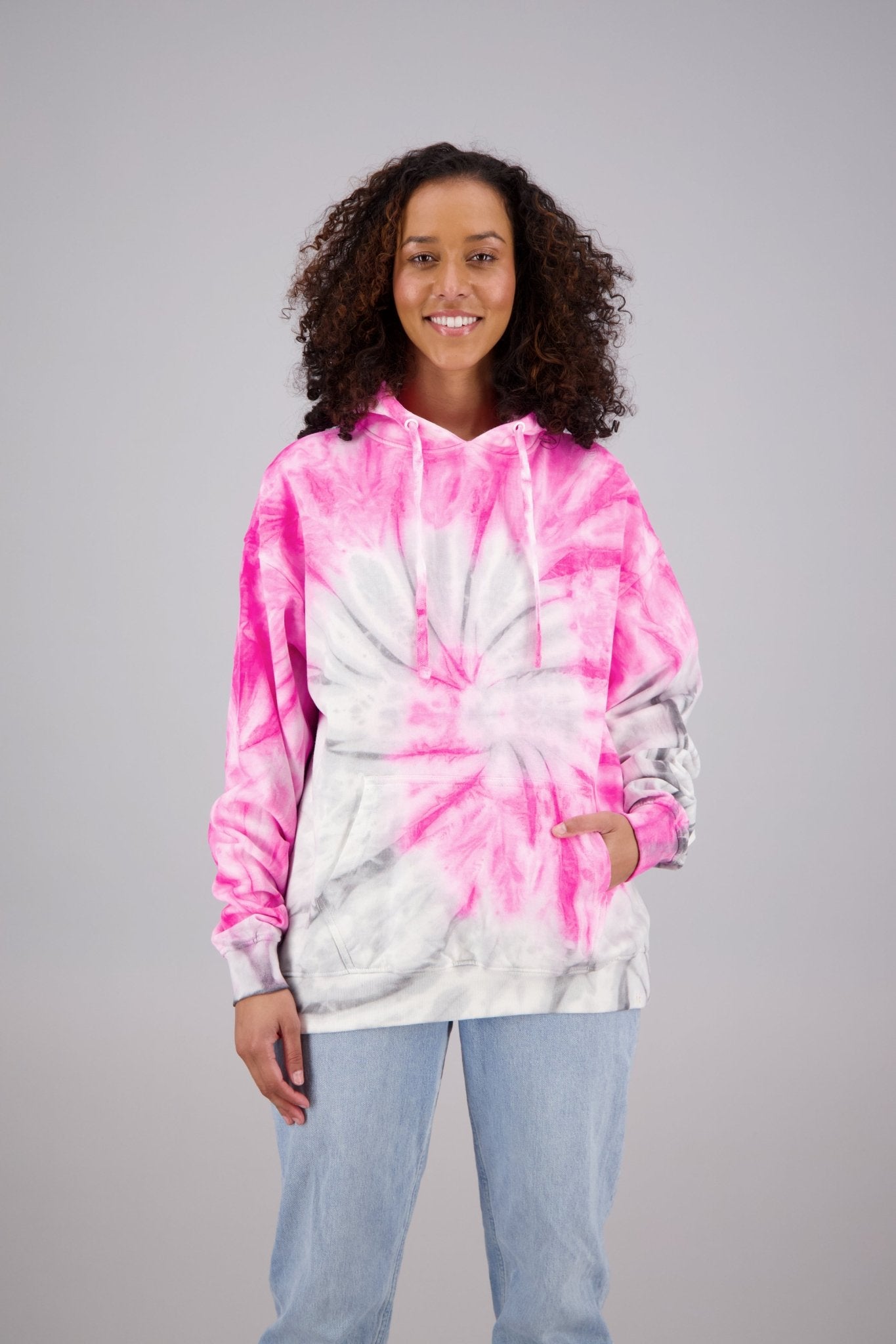 Adult's Tie-Dye Pullover Hoodie (2-XL) Cotton/Polyester Blend 9657 - Advance Apparels Inc