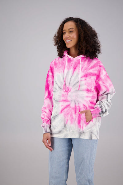 Adult's Tie-Dye Pullover Hoodie (2-XL) Cotton/Polyester Blend 9657 - Advance Apparels Inc