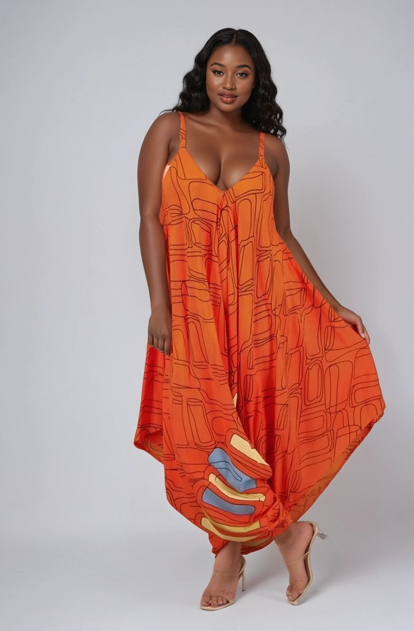 African Border Print Jumper JP - 24790 - Advance Apparels Inc