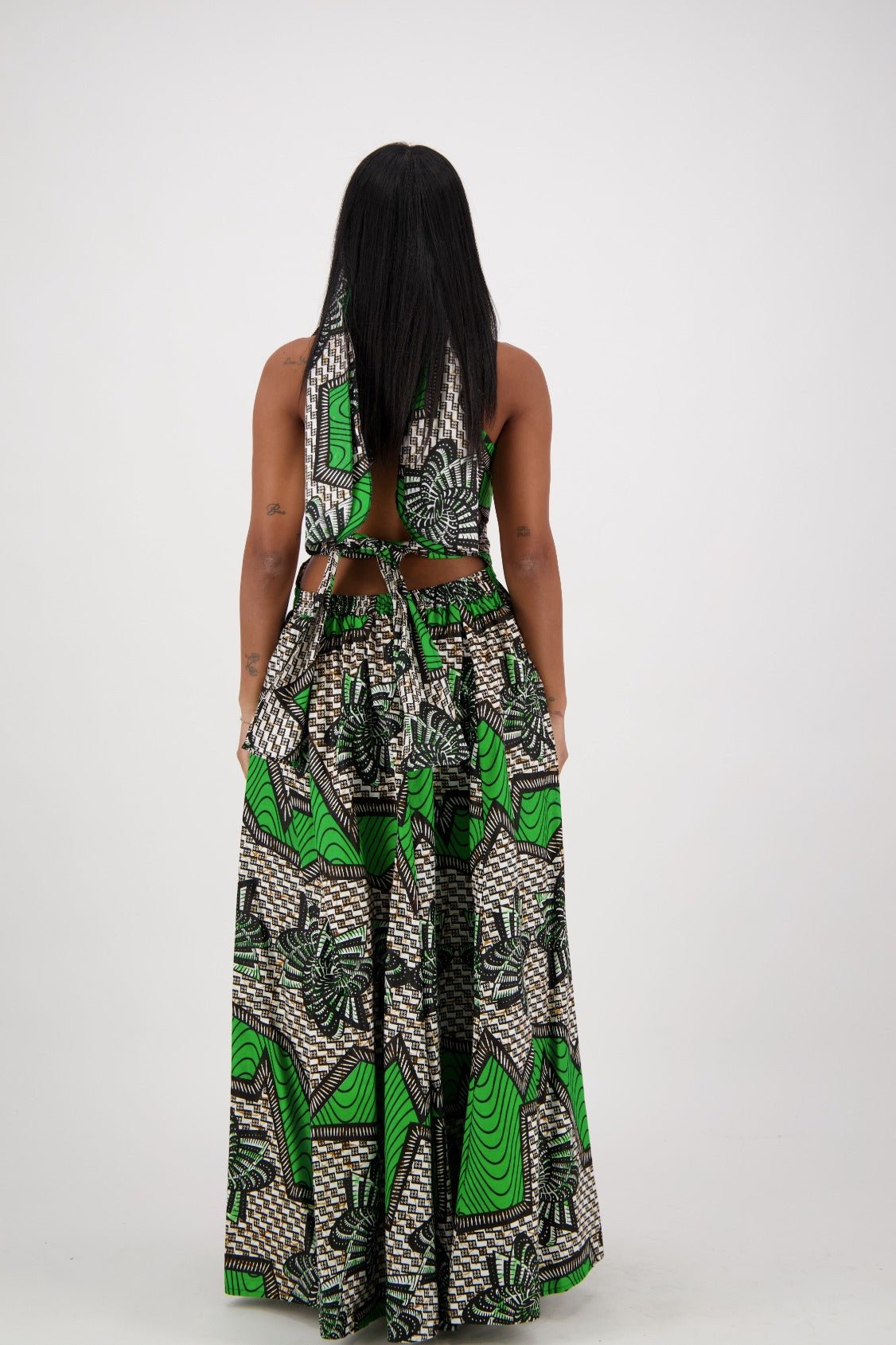 African Print Infinity Dress 16117 - 255 - Advance Apparels Inc