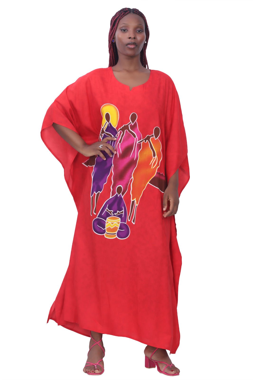 African Print Kaftan KAF - 1060 - Advance Apparels Inc