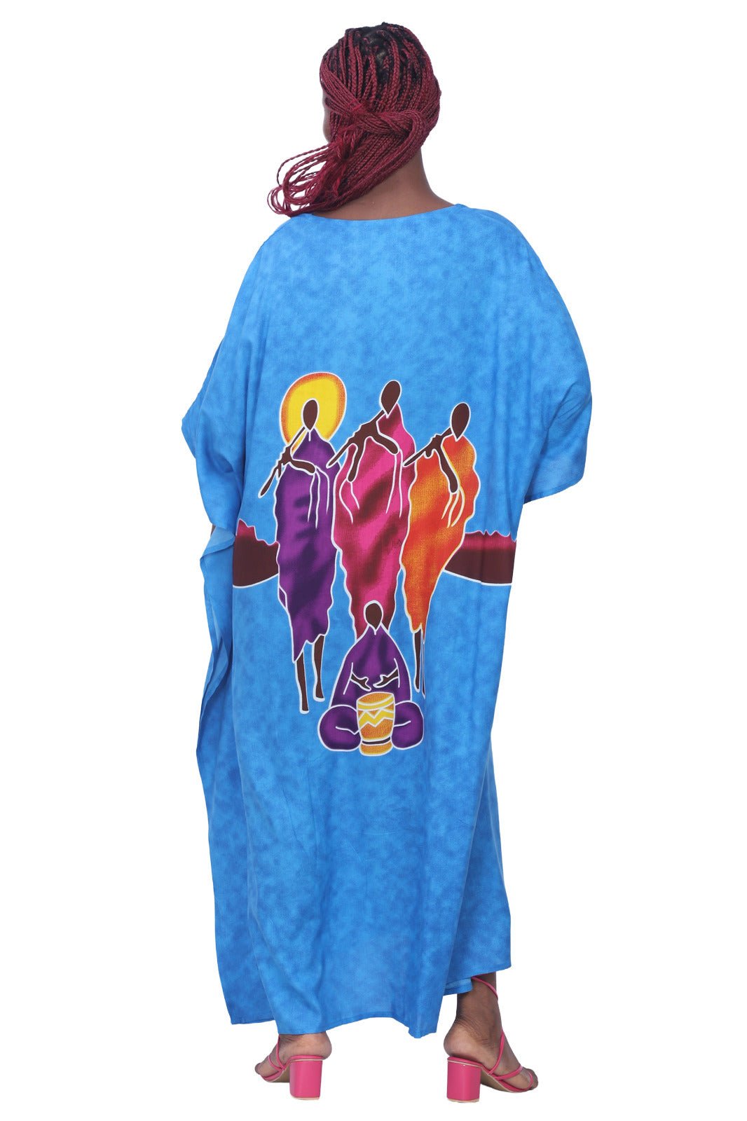 African Print Kaftan KAF - 1060 - Advance Apparels Inc