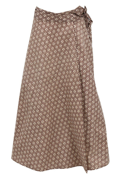 African Print Wrap Skirt 16318 - Advance Apparels Inc