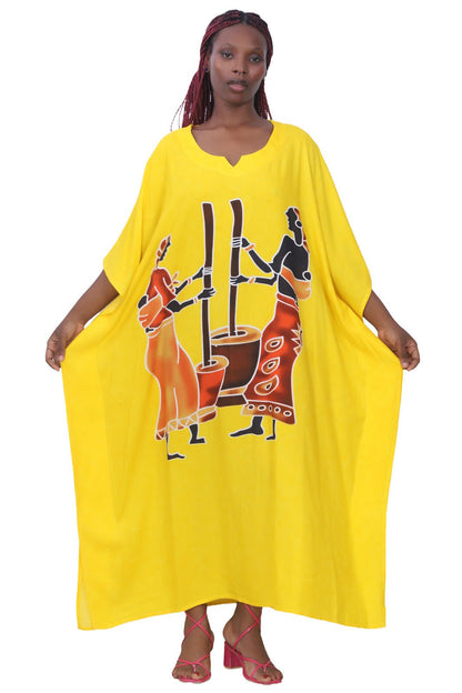 African Village Art Kaftan KAF - 1064 - Advance Apparels Inc