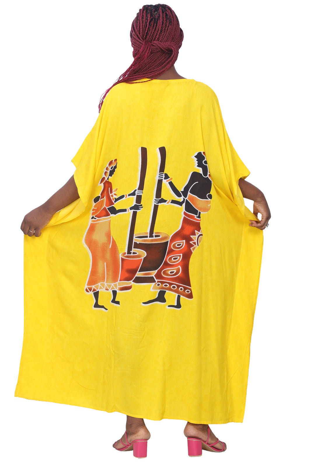 African Village Art Kaftan KAF - 1064 - Advance Apparels Inc