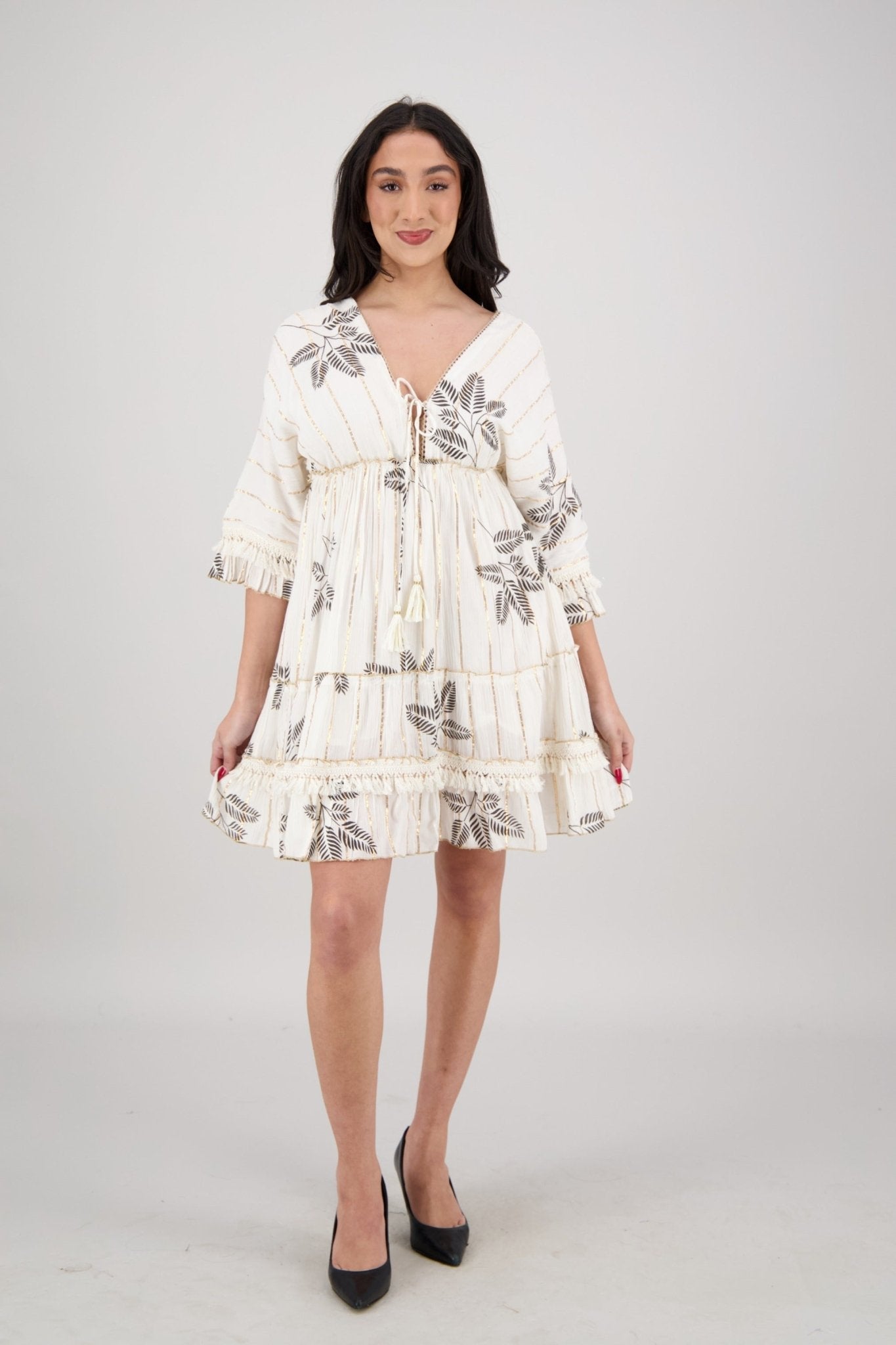 Amira Floral Cover Up 25164 - Advance Apparels Inc