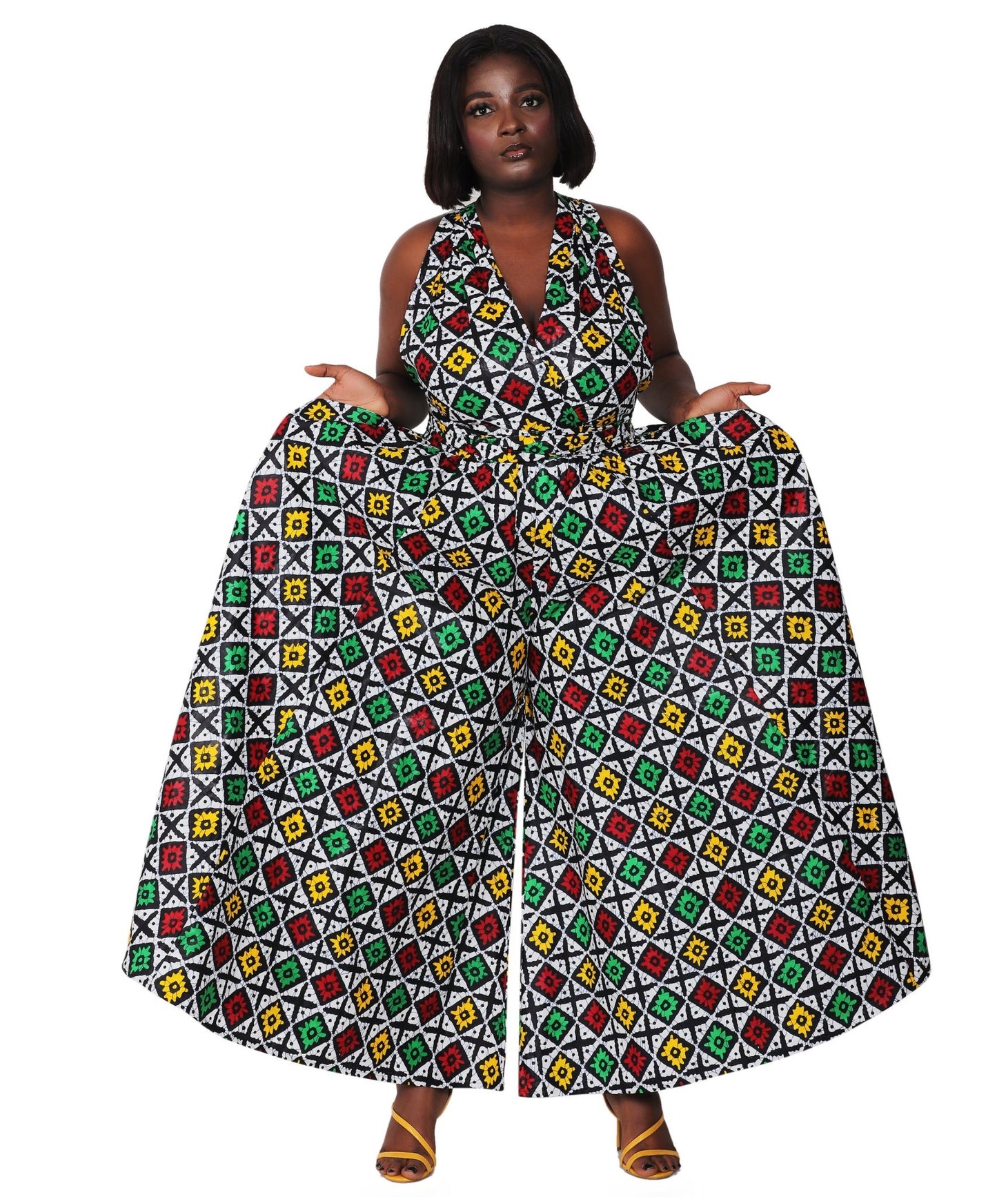 Ankara Palazzo Pants 061 - Advance Apparels Inc