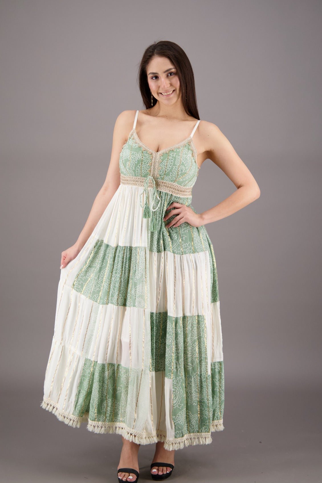 Arlo Maxi Dress 24902 - Advance Apparels Inc