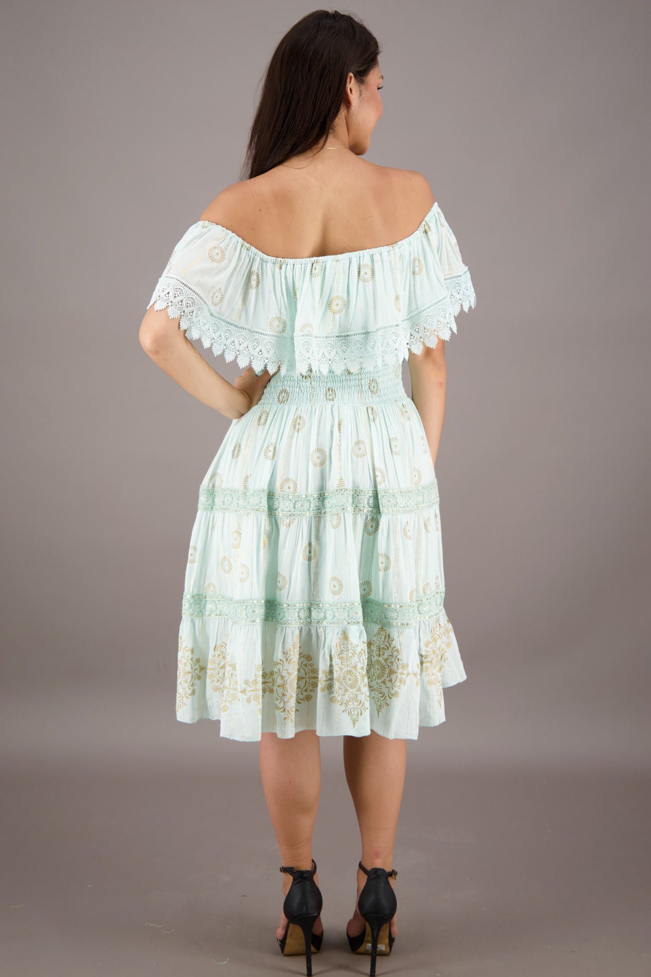 Ayla Off - Shoulder Charm 24961 - Advance Apparels Inc