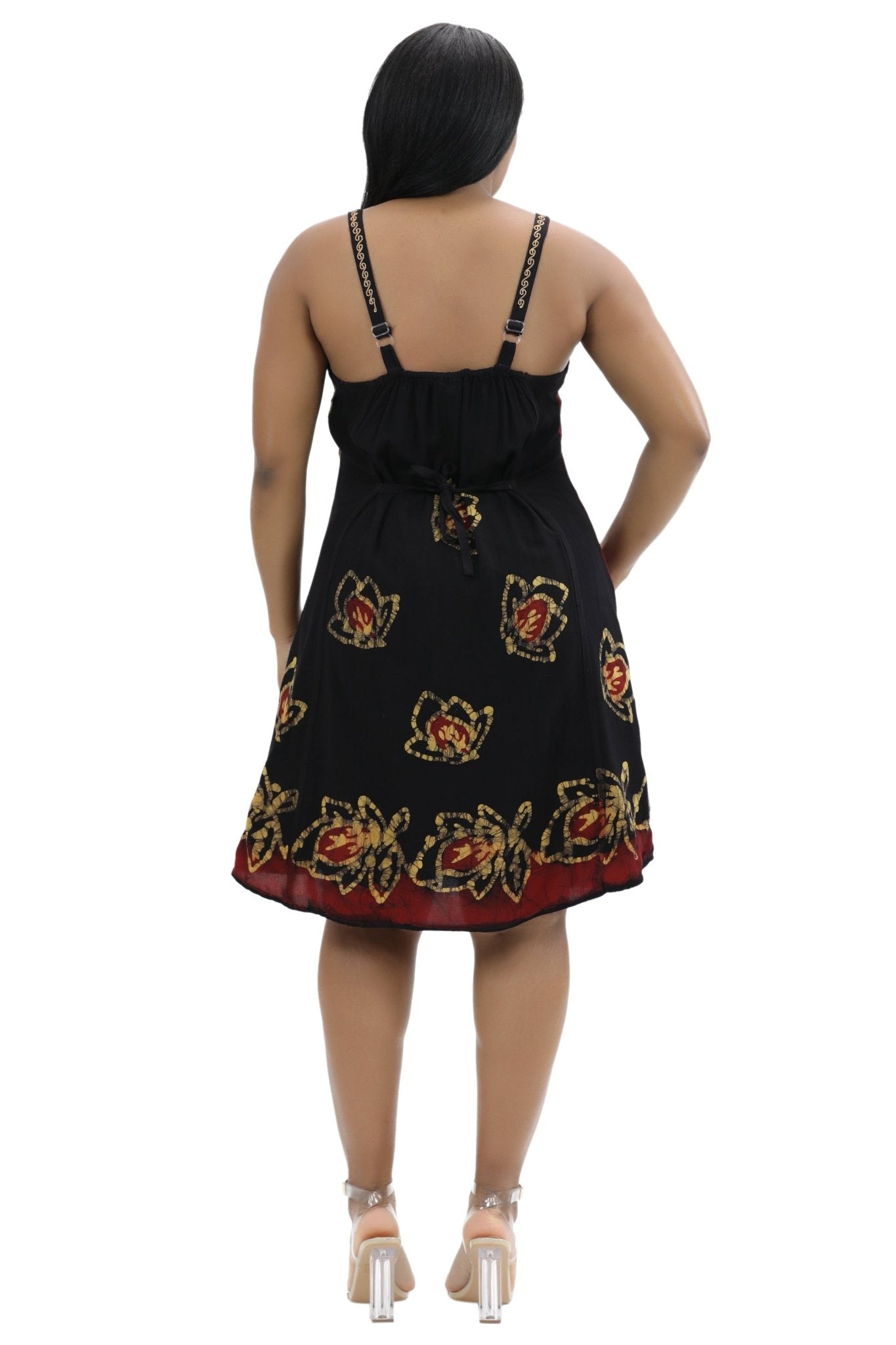 Batik Block Print Dress 54A-BATIK - Advance Apparels Inc