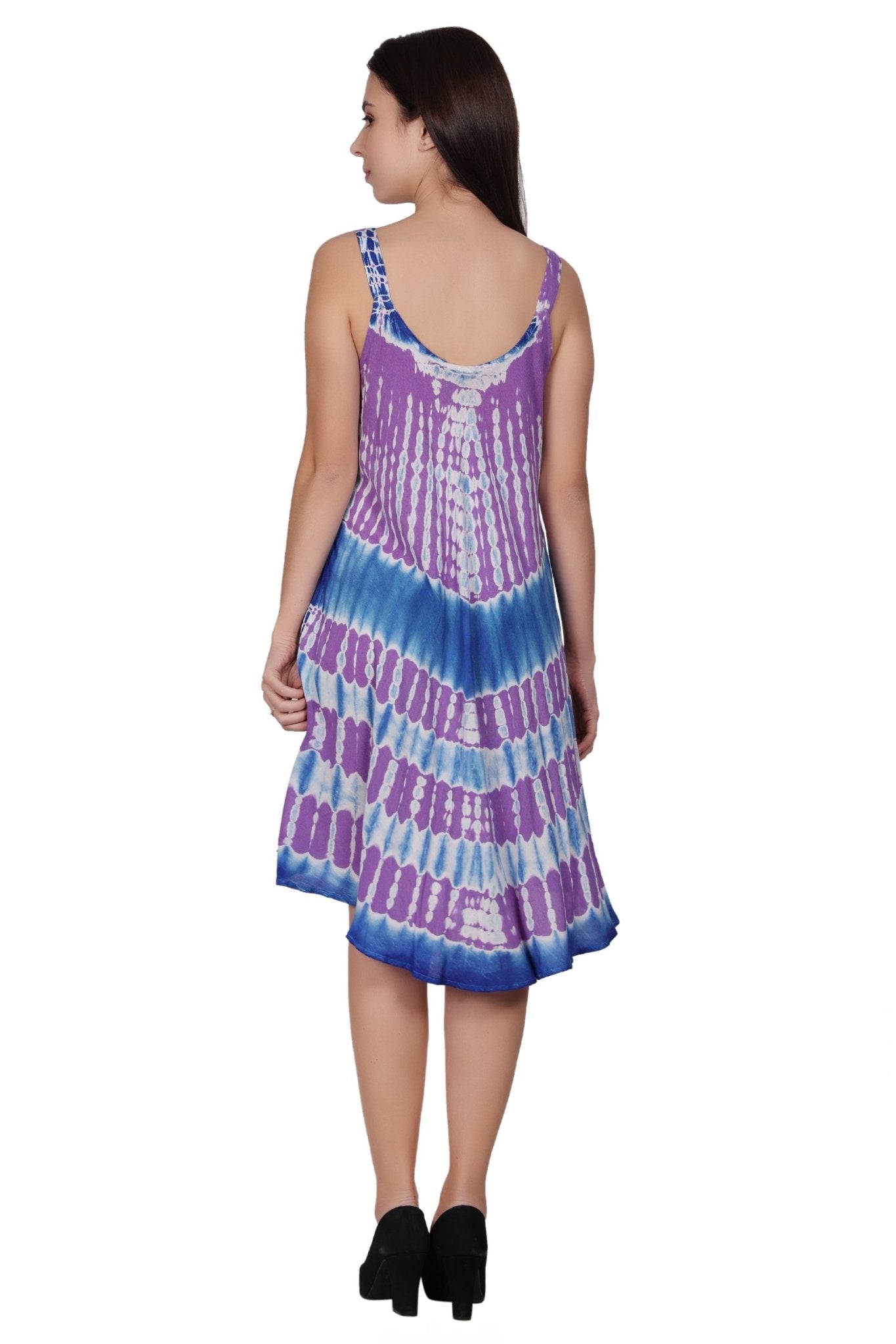 Belize Tie Dye Beach Dress 362199STP - Advance Apparels Inc