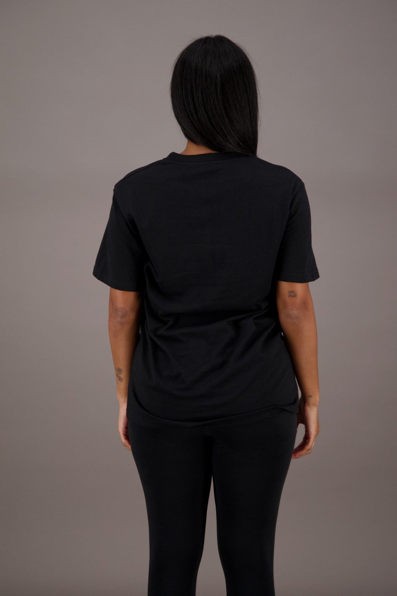 Black Freedom Fist Tee JT-2402 - Advance Apparels Inc