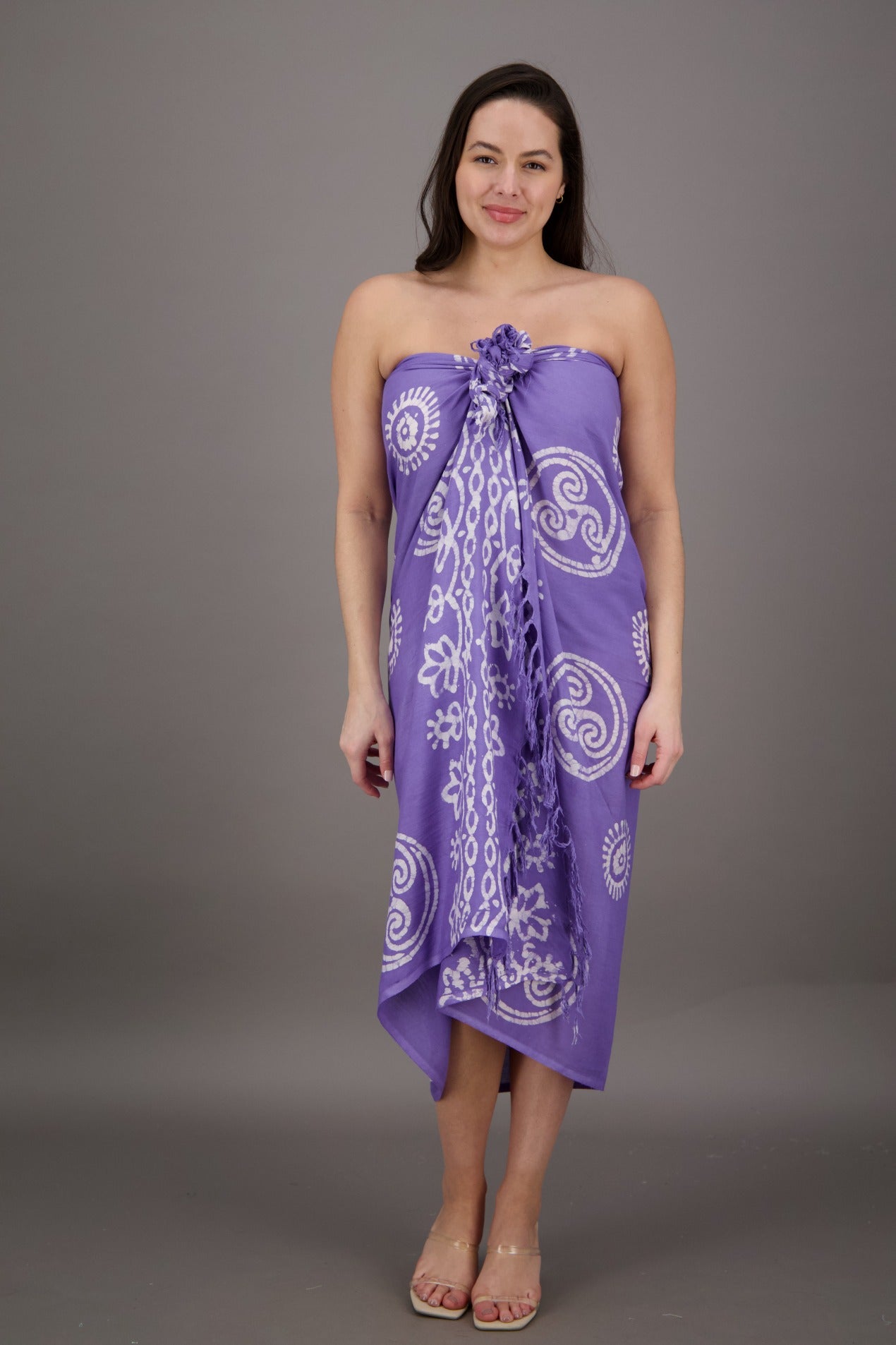 Block Print Pareo (12 Colors) - Advance Apparels Inc