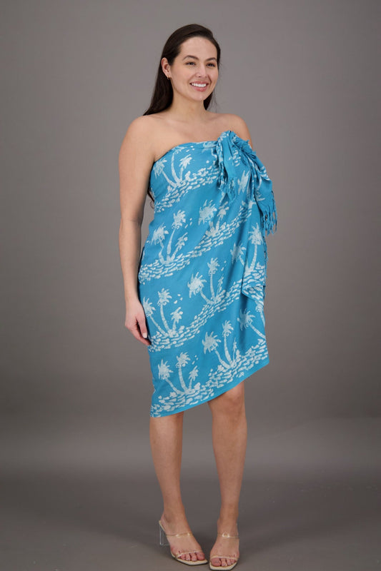 Block Print Pareo (12 Colors) - Advance Apparels Inc