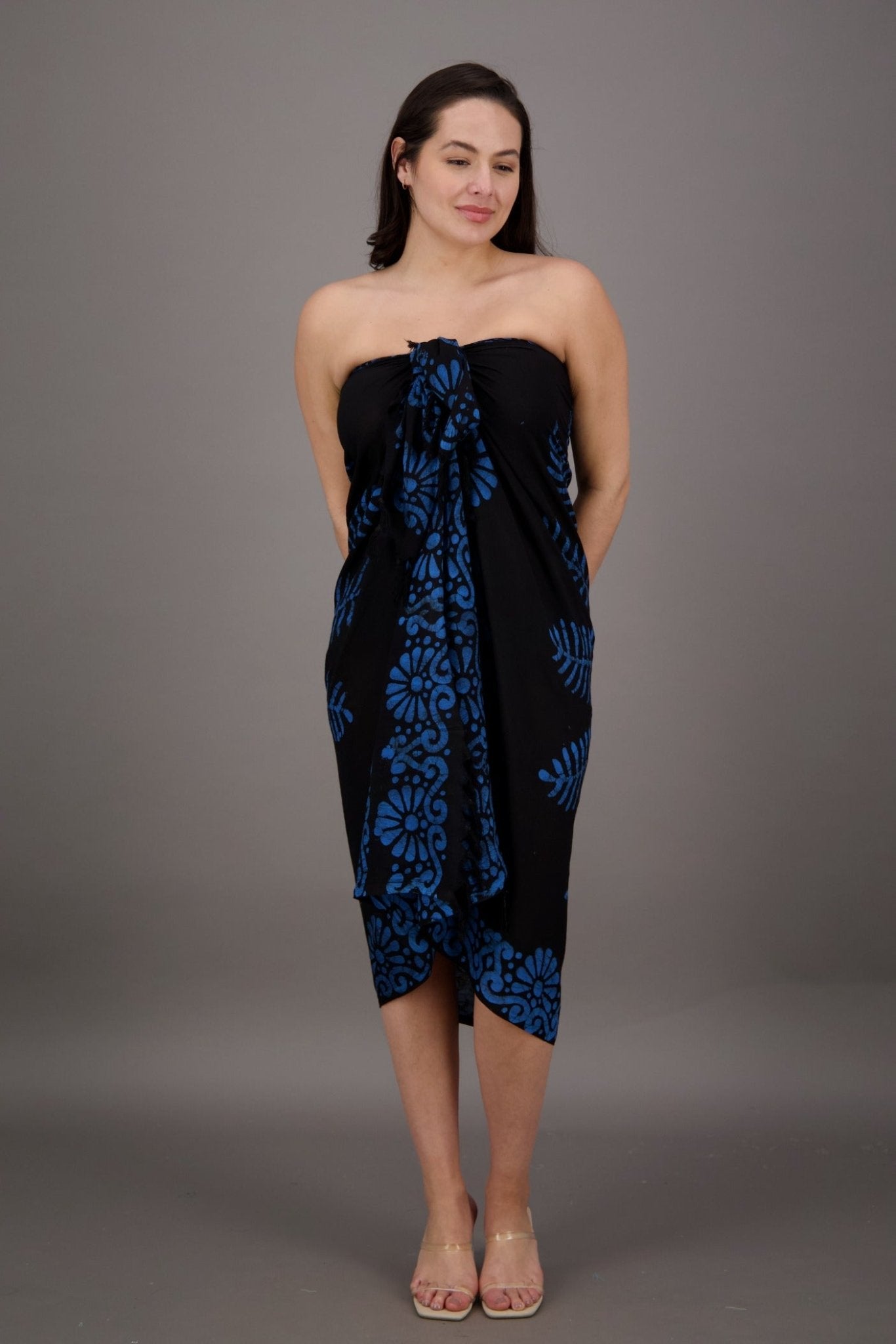Block Print Pareo (12 Colors) - Advance Apparels Inc