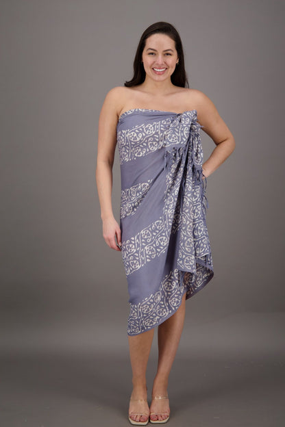 Block Print Pareo (12 Colors) - Advance Apparels Inc