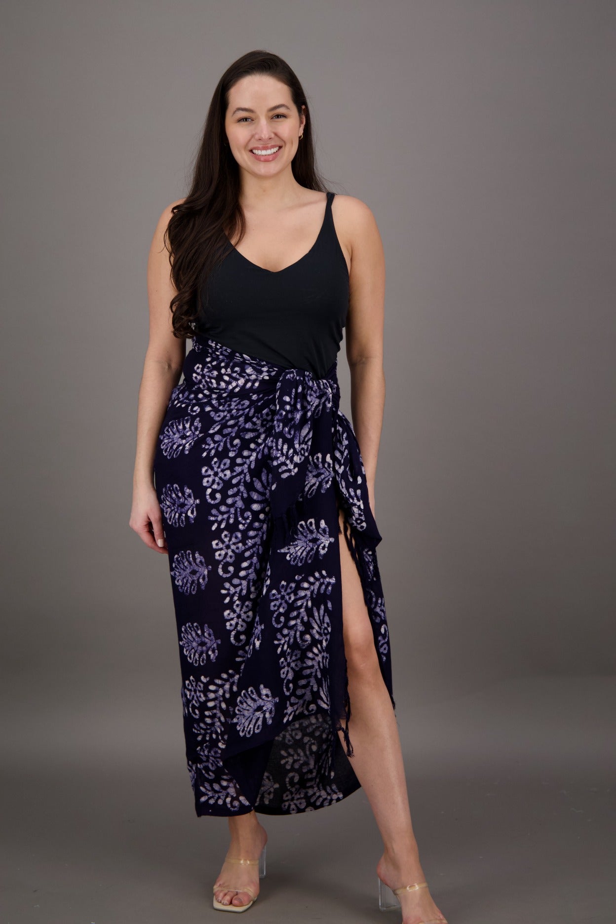Block Print Pareo (12 Colors) - Advance Apparels Inc