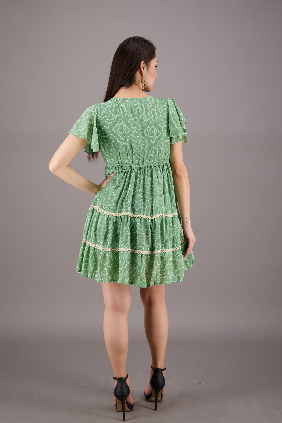 Boho Chic Trio Middy Dress 24931 - Advance Apparels Inc