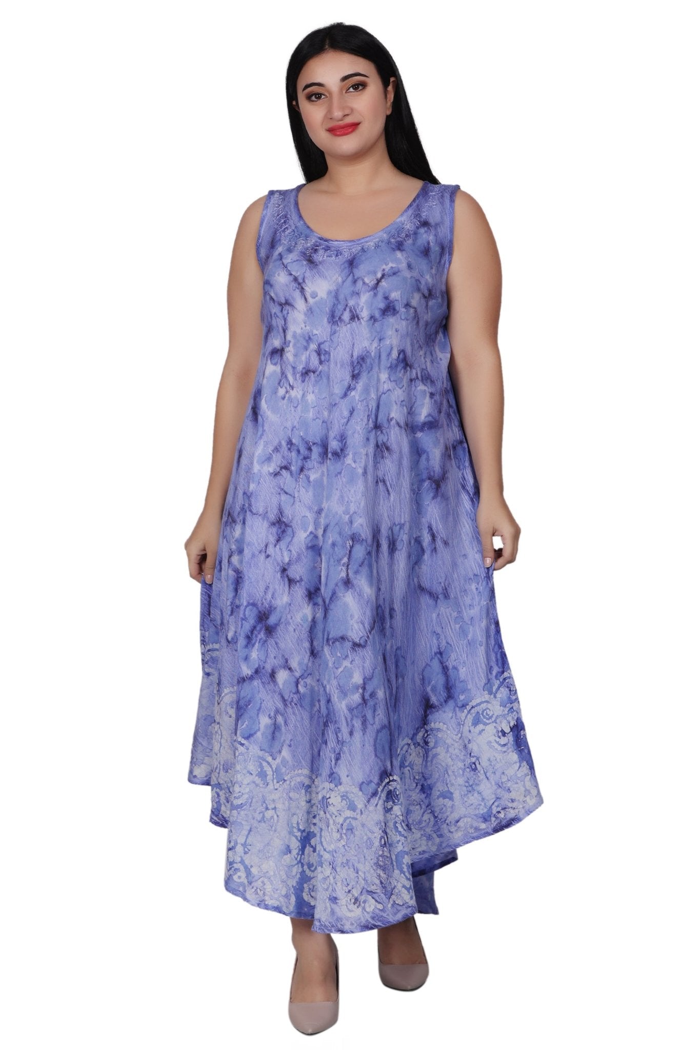 blue and purple tie dye dress Tie Dye Dress, Tea Length Dress, Dresses, Womens Dresses, Tie Dye Blue Purples Black, V Neck, Short Sleeve Dress,summer Dress S XL 2X 3X