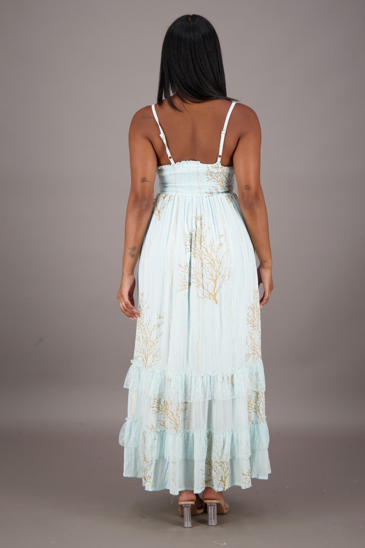 coral summer dress Coral Maxi Dress