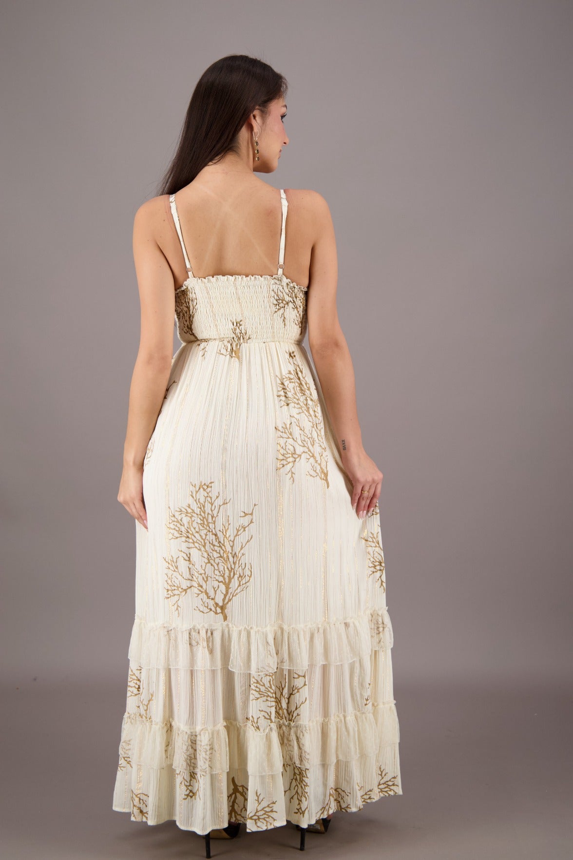 coral summer dress Coral Maxi Dress