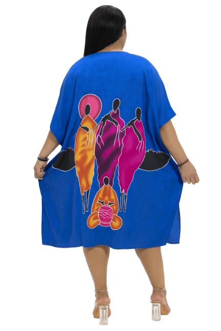 Dashiki Print Kaftan KAF - 1061 - Advance Apparels Inc