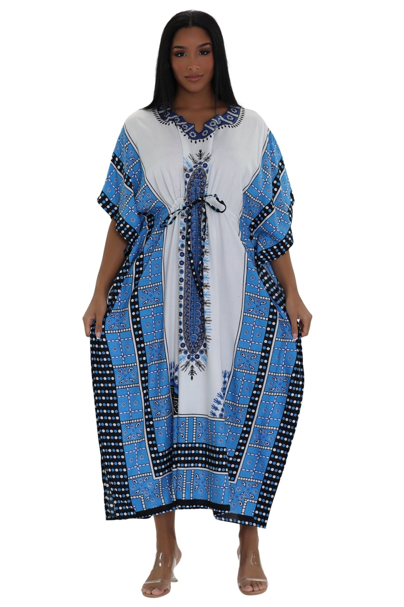 Dashiki Print One Size Kaftan KAF-1021 - Advance Apparels Inc