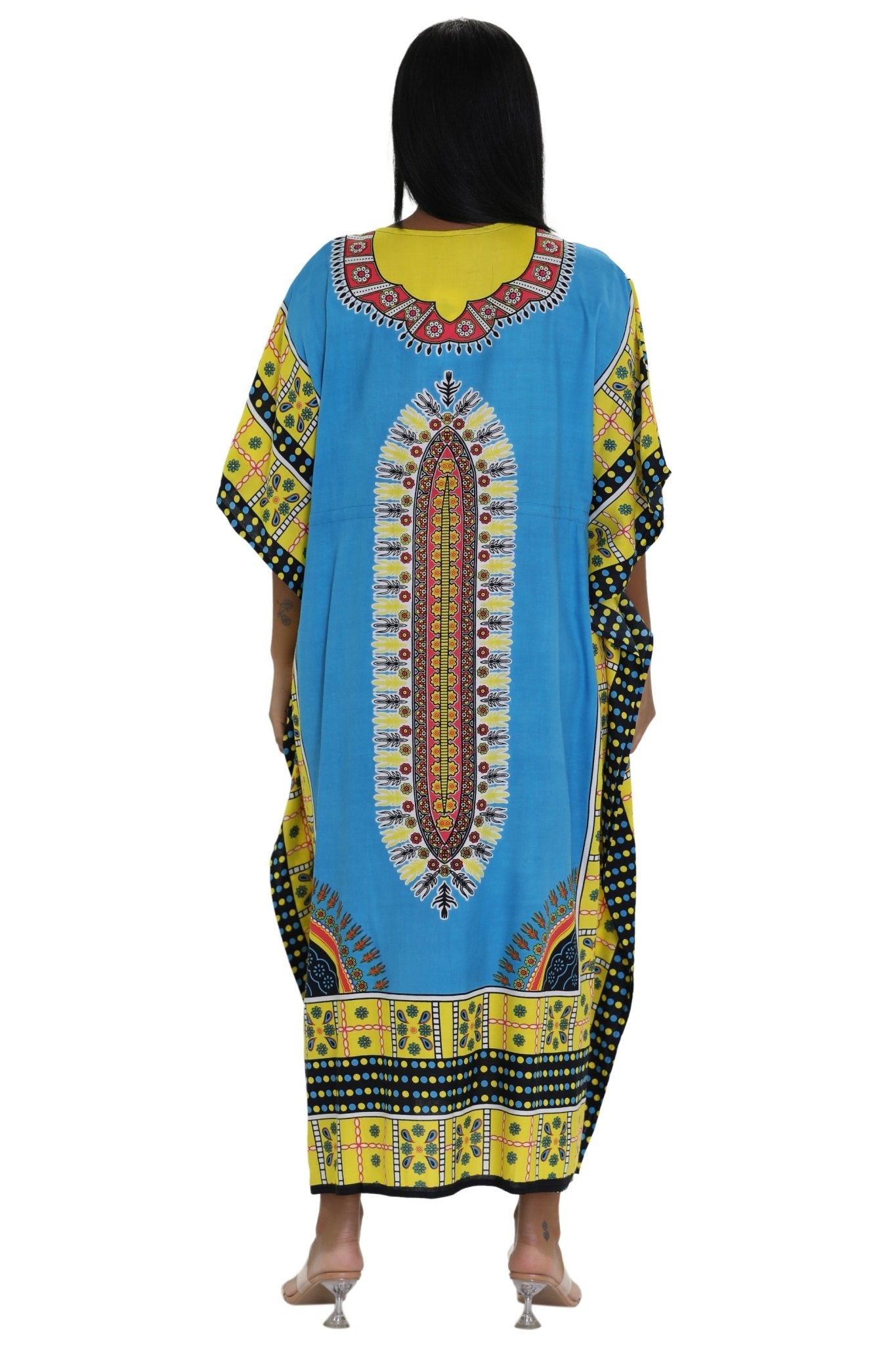 Dashiki Print One Size Kaftan KAF-1021 - Advance Apparels Inc