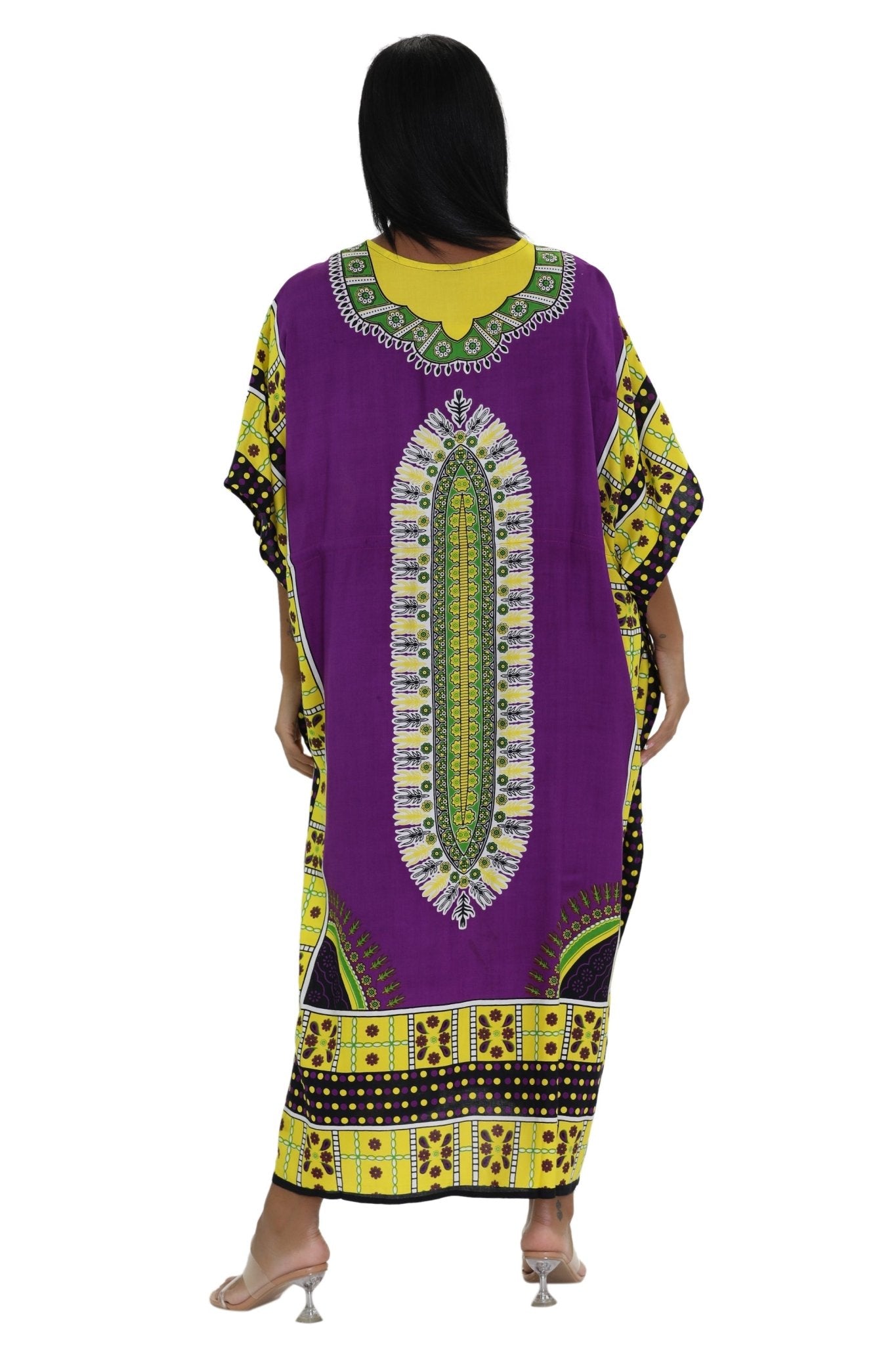 Dashiki Print One Size Kaftan KAF-1021 - Advance Apparels Inc