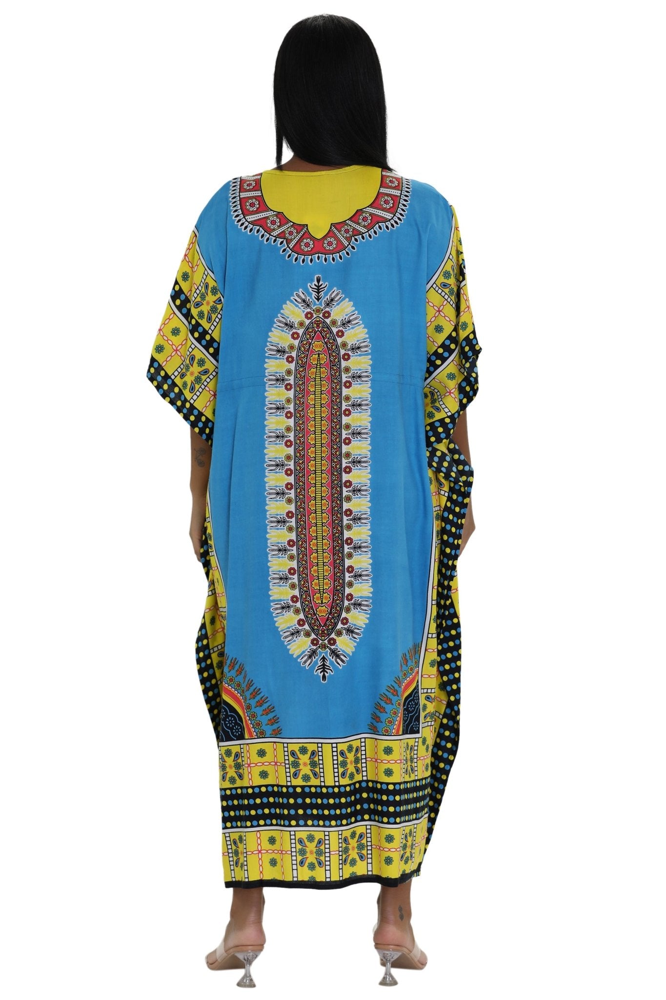 Dashiki Print One Size Kaftan KAF-1021 - Advance Apparels Inc
